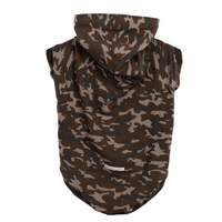 green camo dog hoodie, camo dog sweater, dog sweaters, clothes for big dogs