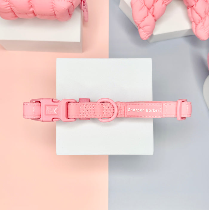 Strawberry Sorbet Quilted Collar