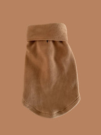 brown dog fleece sweater