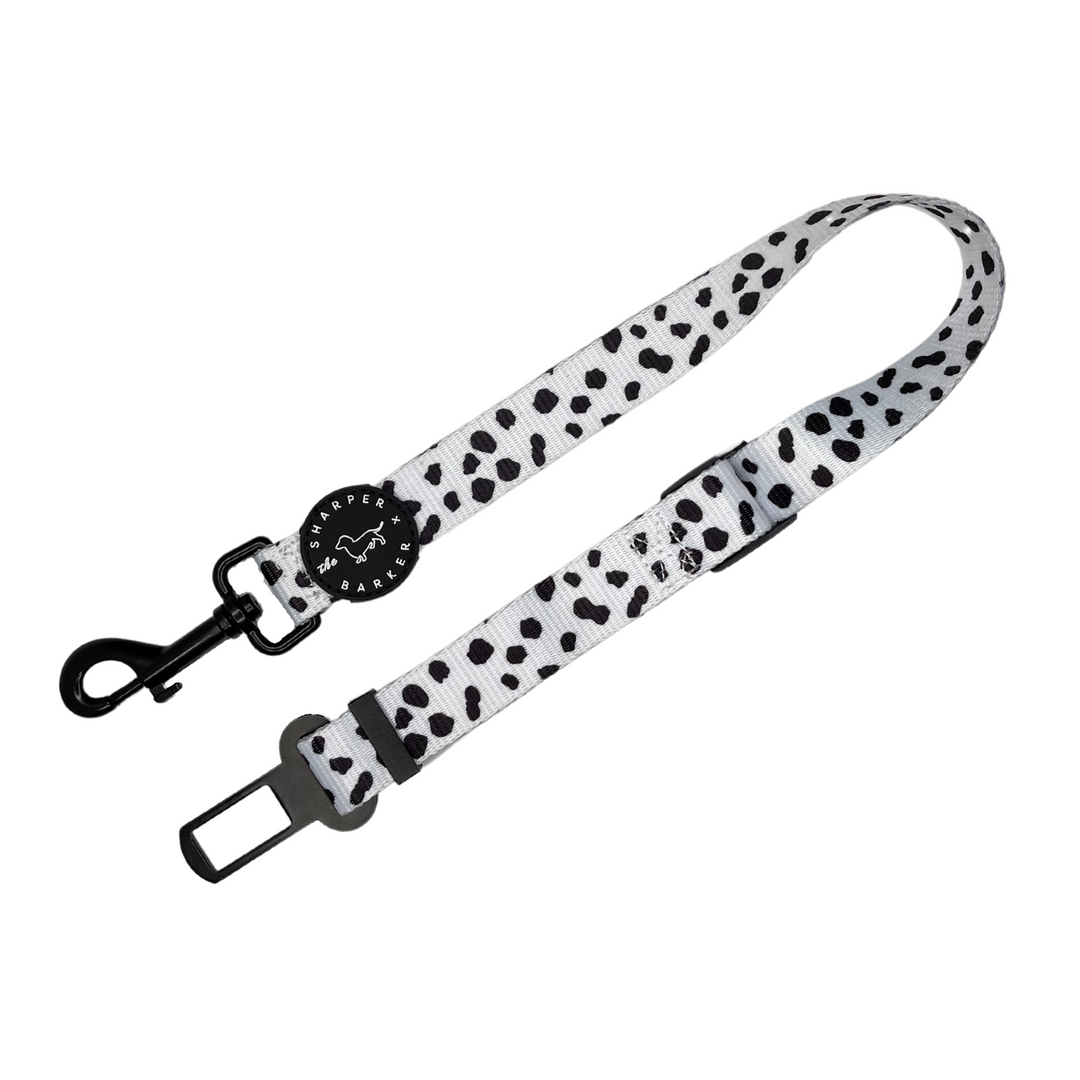 dalmatian car restraint, seatbelt for dog